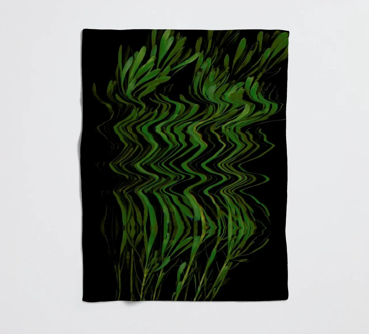Flora III fleece blanket by Jana Otto