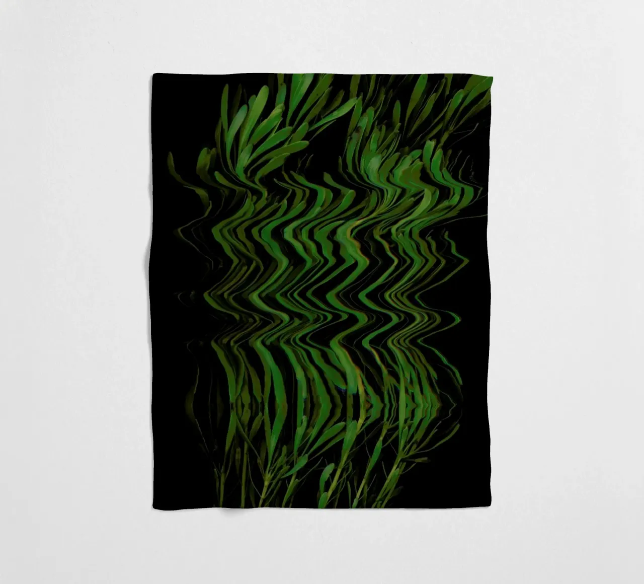 Flora III fleece blanket by Jana Otto