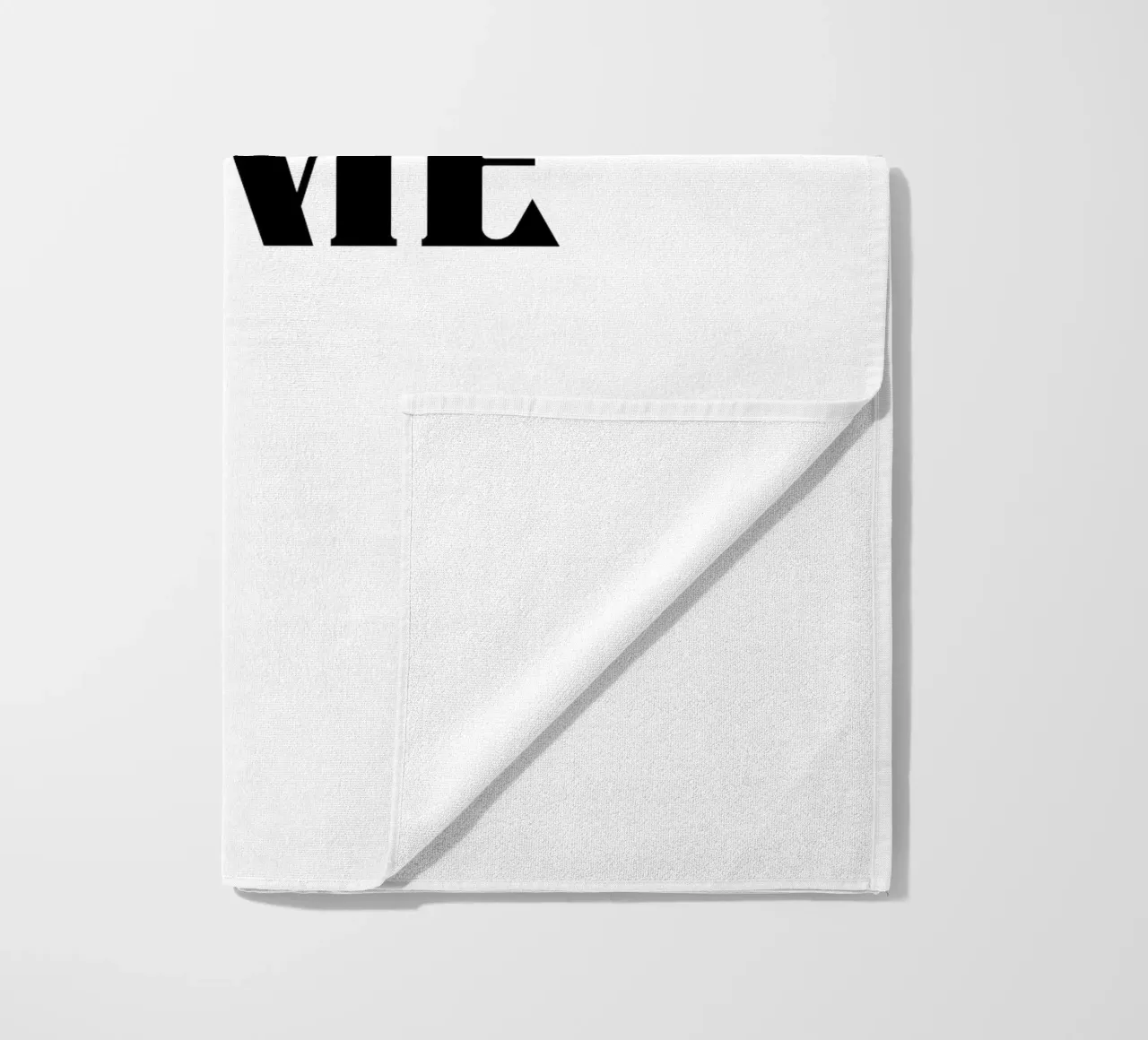 Sweet Home Tipografia semplice telo mare da YV TYPOGRAPHY