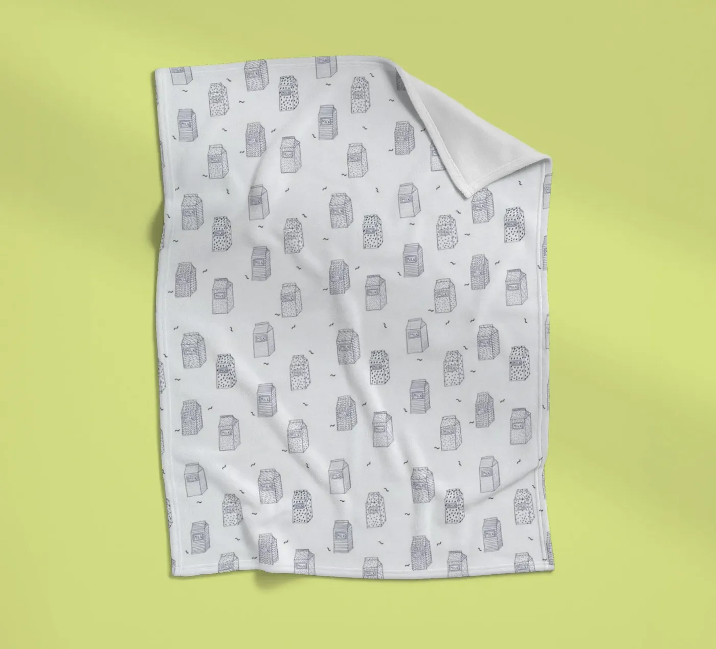 Milk Fleecedecke von Jana Otto