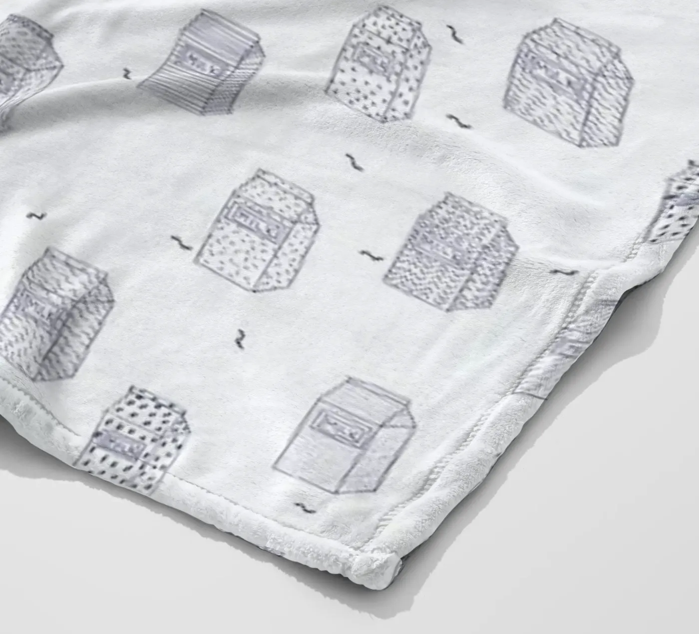 Milk Fleecedecke von Jana Otto