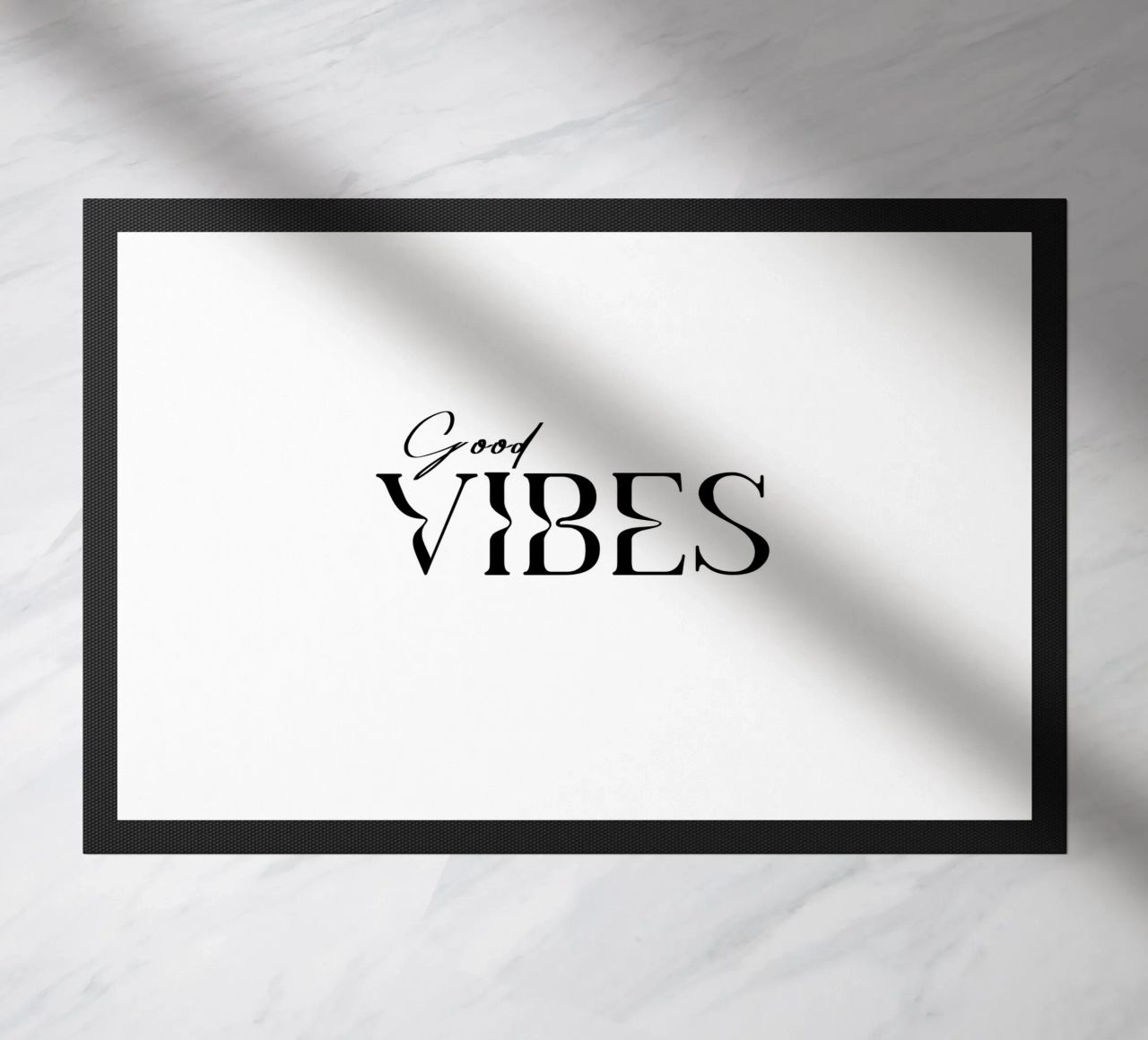 Semplice tipografia Good Vibes zerbino da YV TYPOGRAPHY