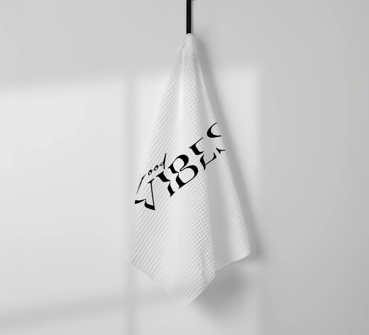 Typographie Simple Good Vibes torchon de YV TYPOGRAPHY