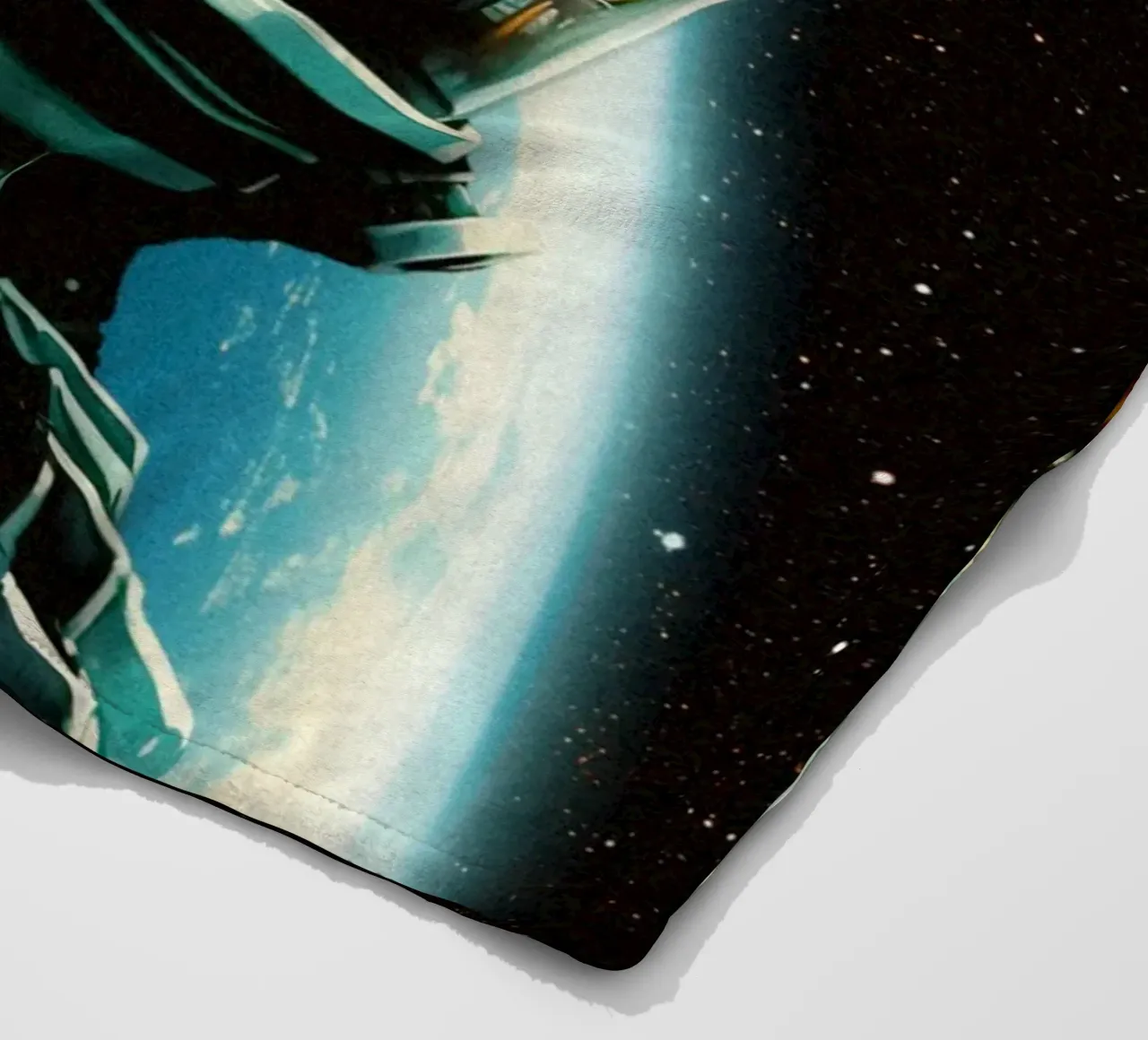 Ritratto di un esploratore spaziale coperta in pile da Taudalpoi