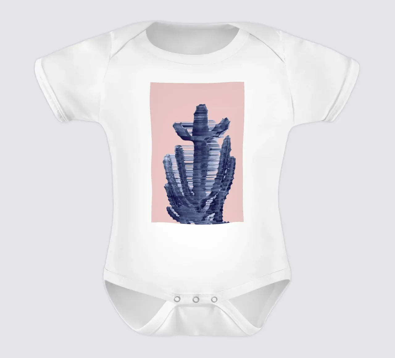 Supersonic Serene Cactus body neonato maniche corte da Adam Priester