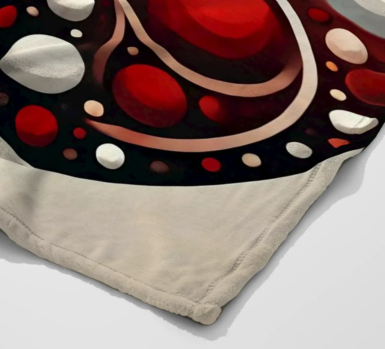 Baum rot Fleecedecke von spiritual