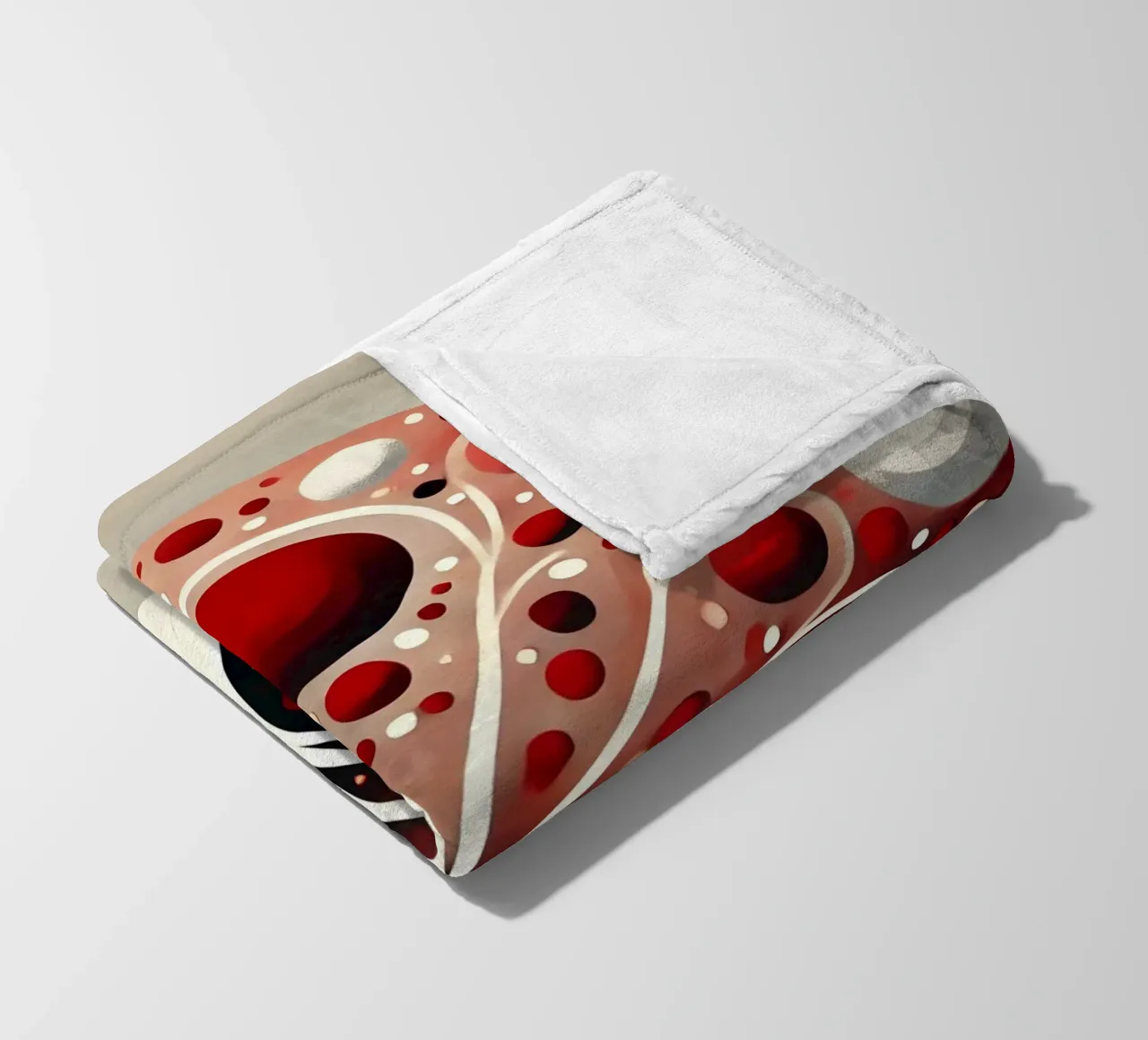 Baum rot Fleecedecke von spiritual