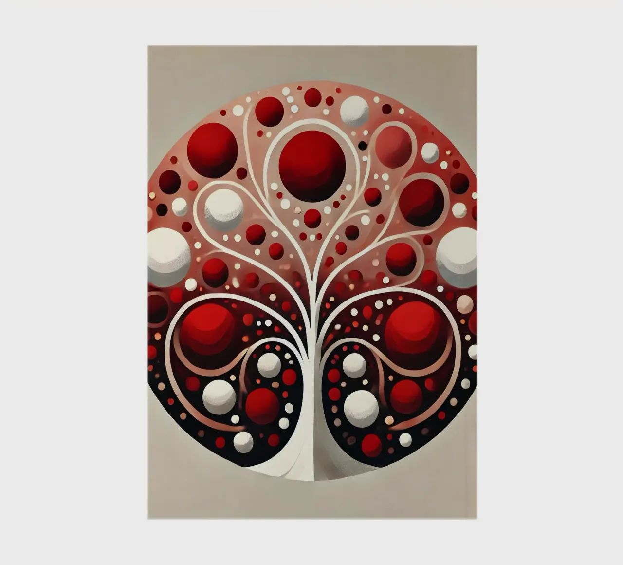 Tree red notebook by spiritual