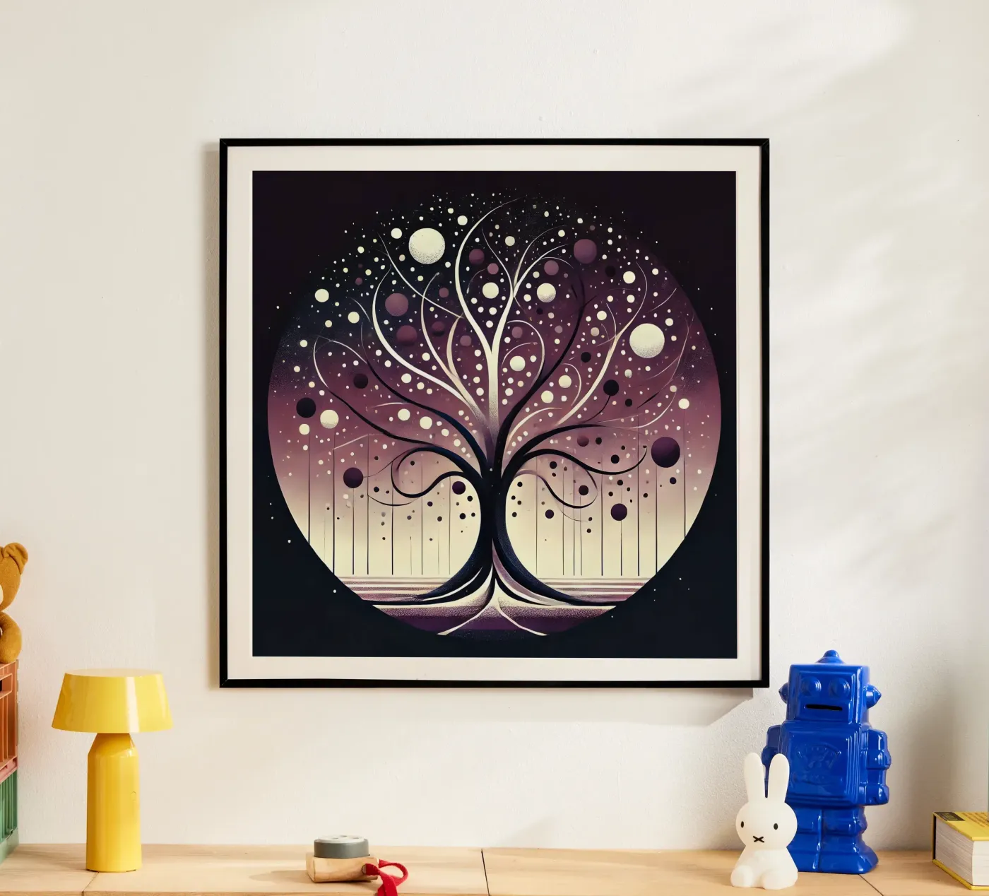 Albero viola poster da spiritual