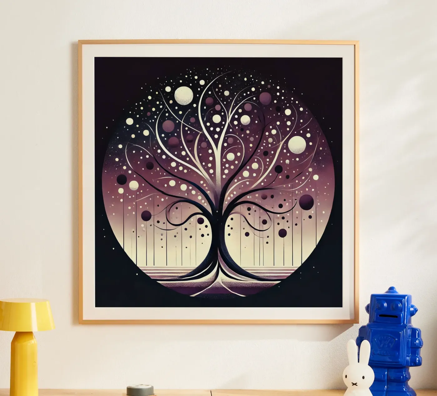 Albero viola poster da spiritual