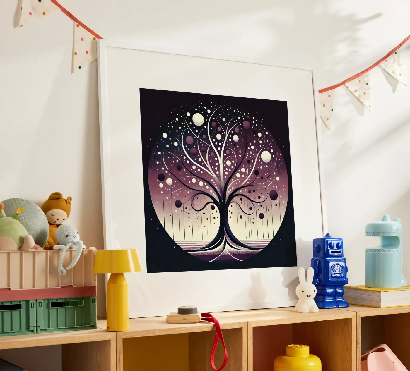 Albero viola poster da spiritual