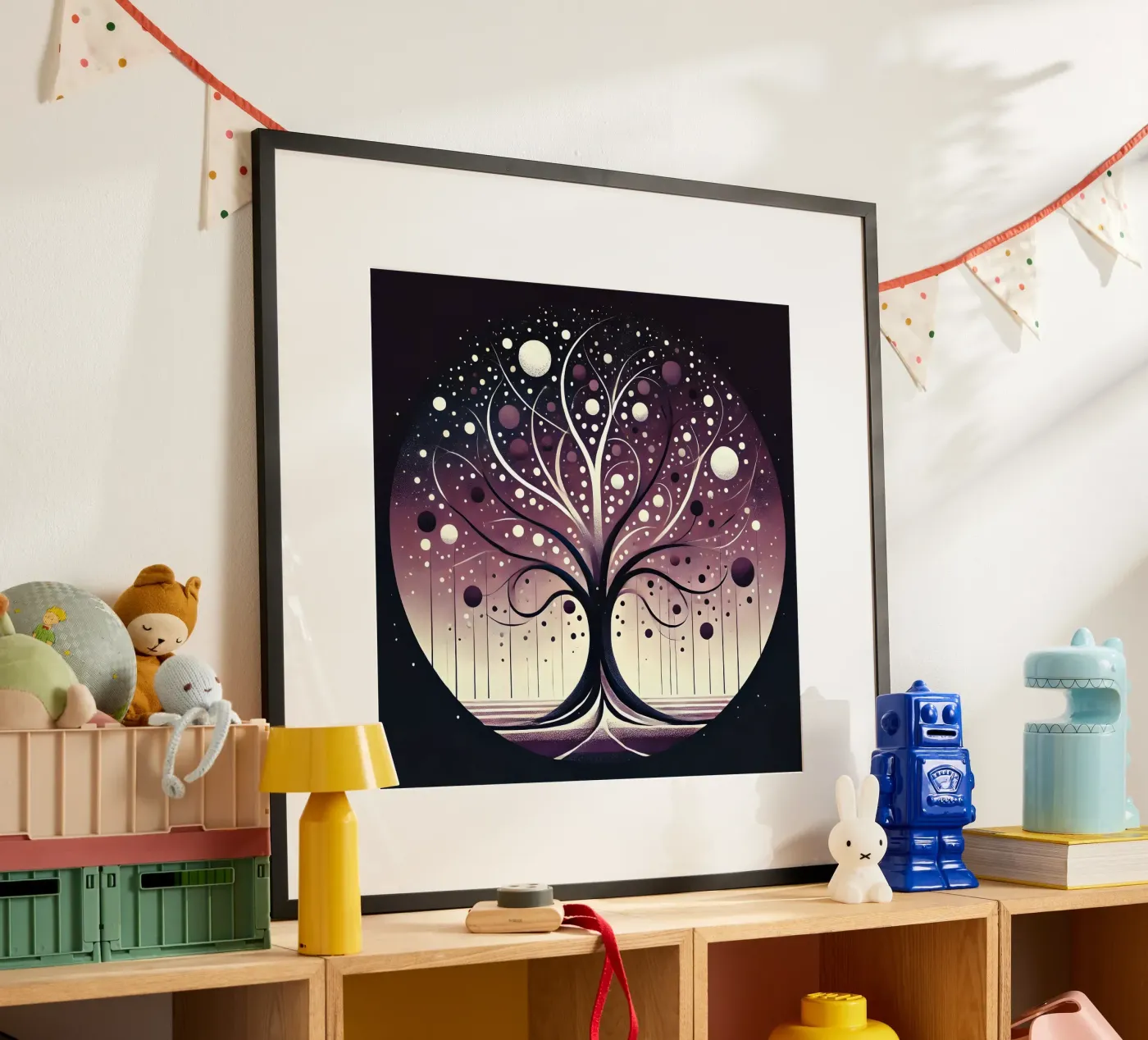 Albero viola poster da spiritual