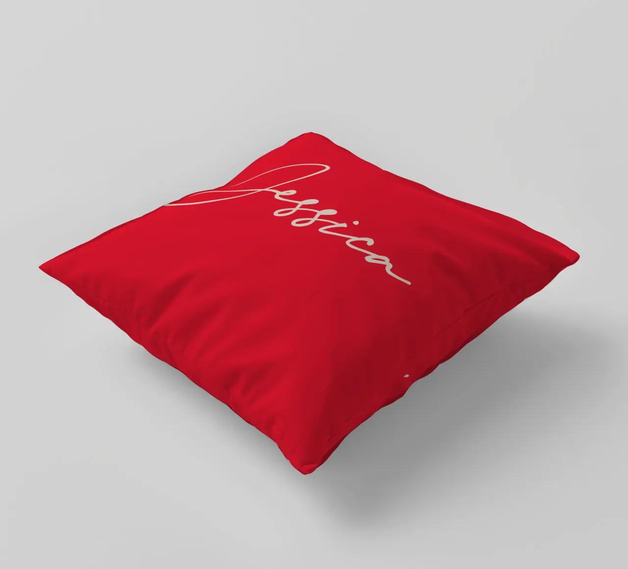 Personalized Custom Name Typography decorative cushion by Personalized Art