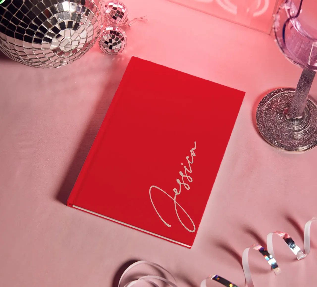 Personalized Custom Name Typography notebook by Personalized Art