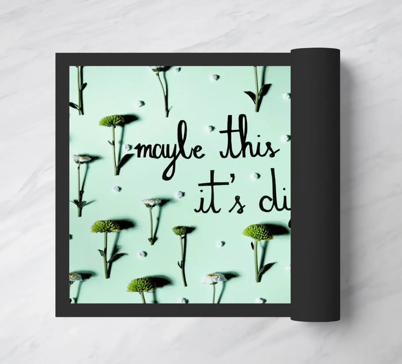 Maybe deurmat van Jana Otto