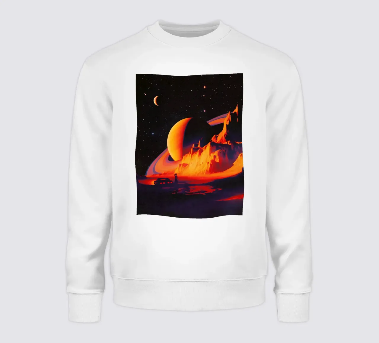 Paesaggio alieno felpa da Taudalpoi