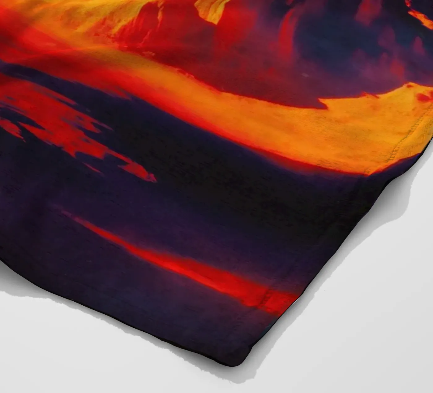 Alien Landscape Fleecedecke von Taudalpoi