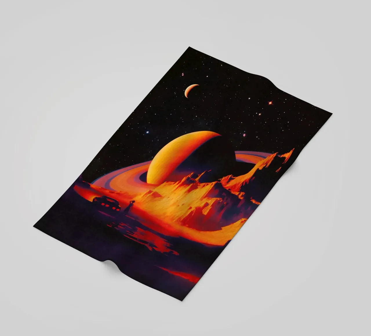 Paesaggio alieno telo mare da Taudalpoi