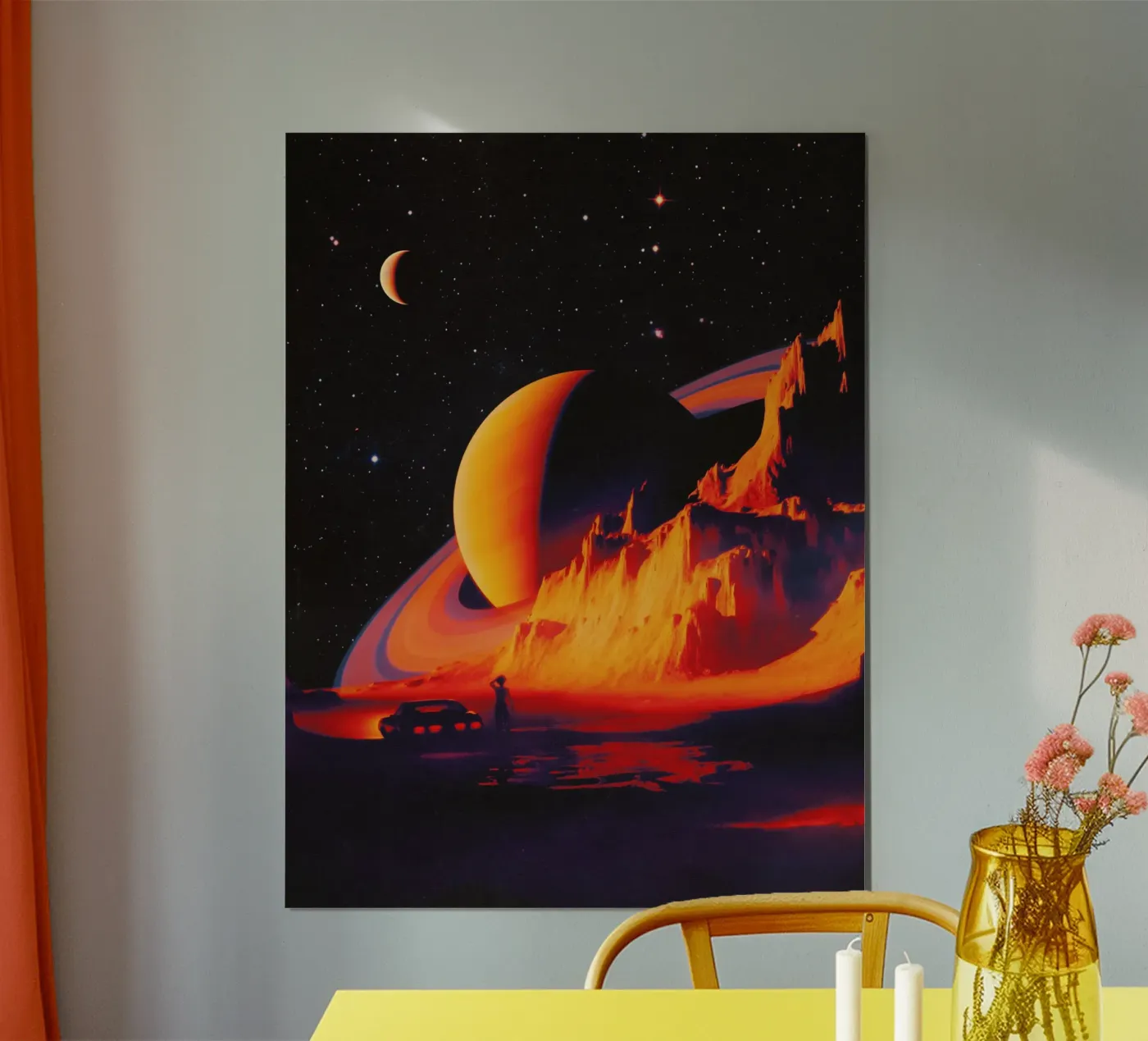 Alien Landscape poster da Taudalpoi