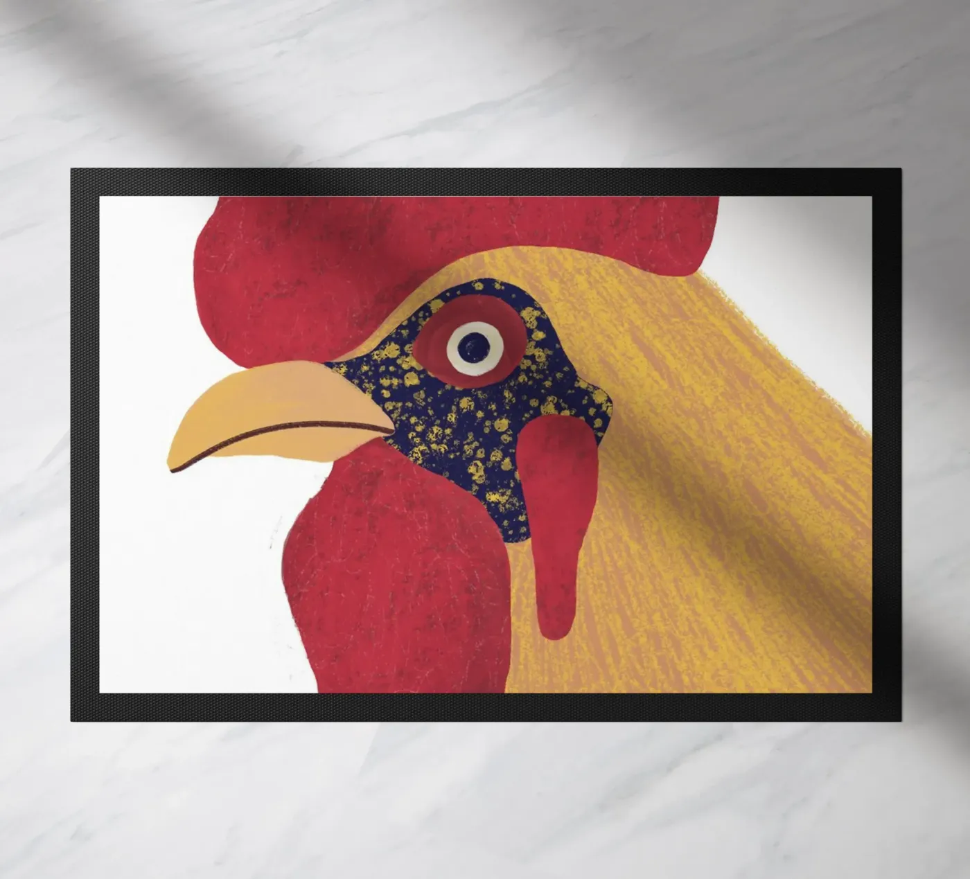 Culeca hen doormat by Be Mart