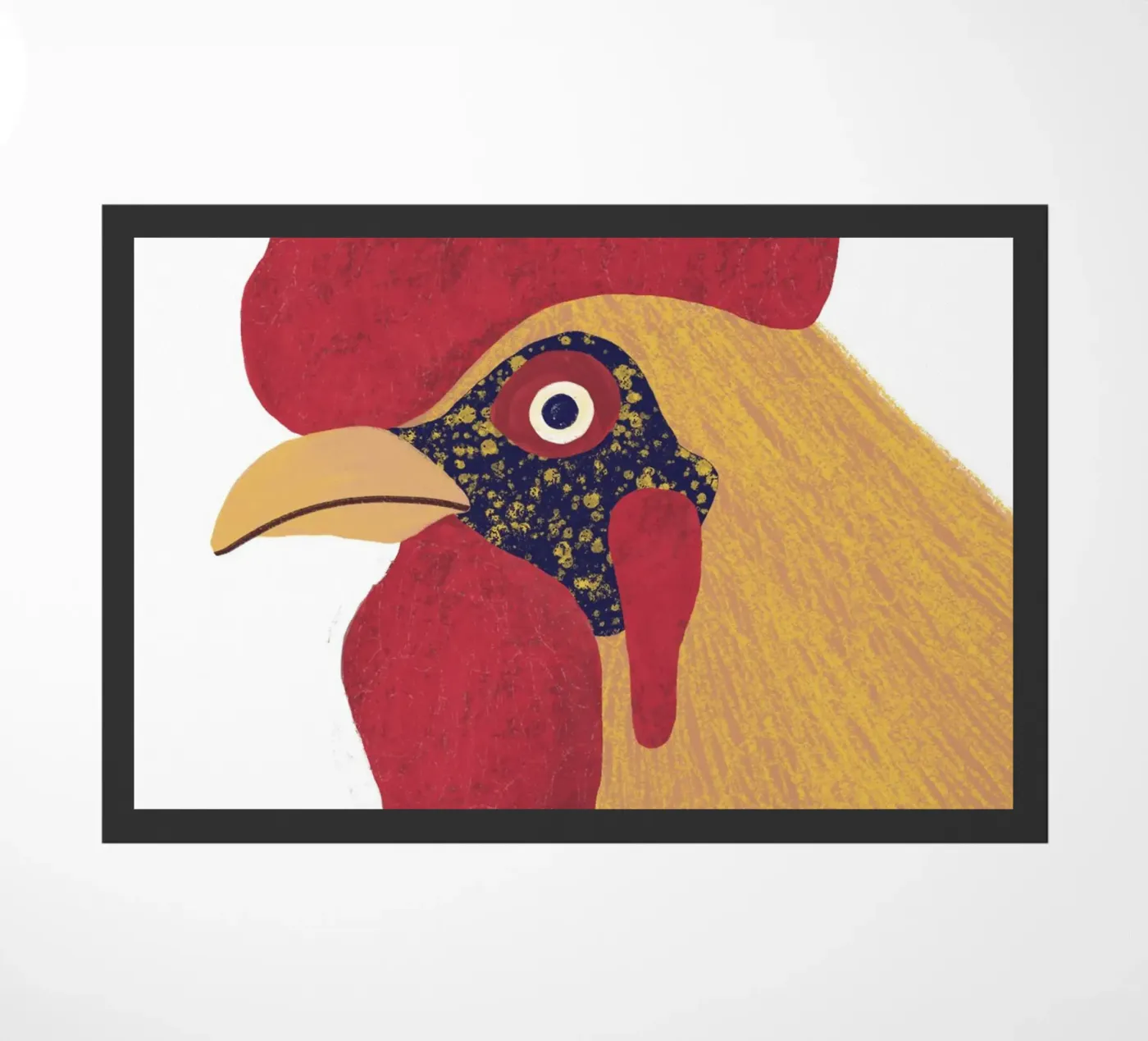 Culeca hen doormat by Be Mart