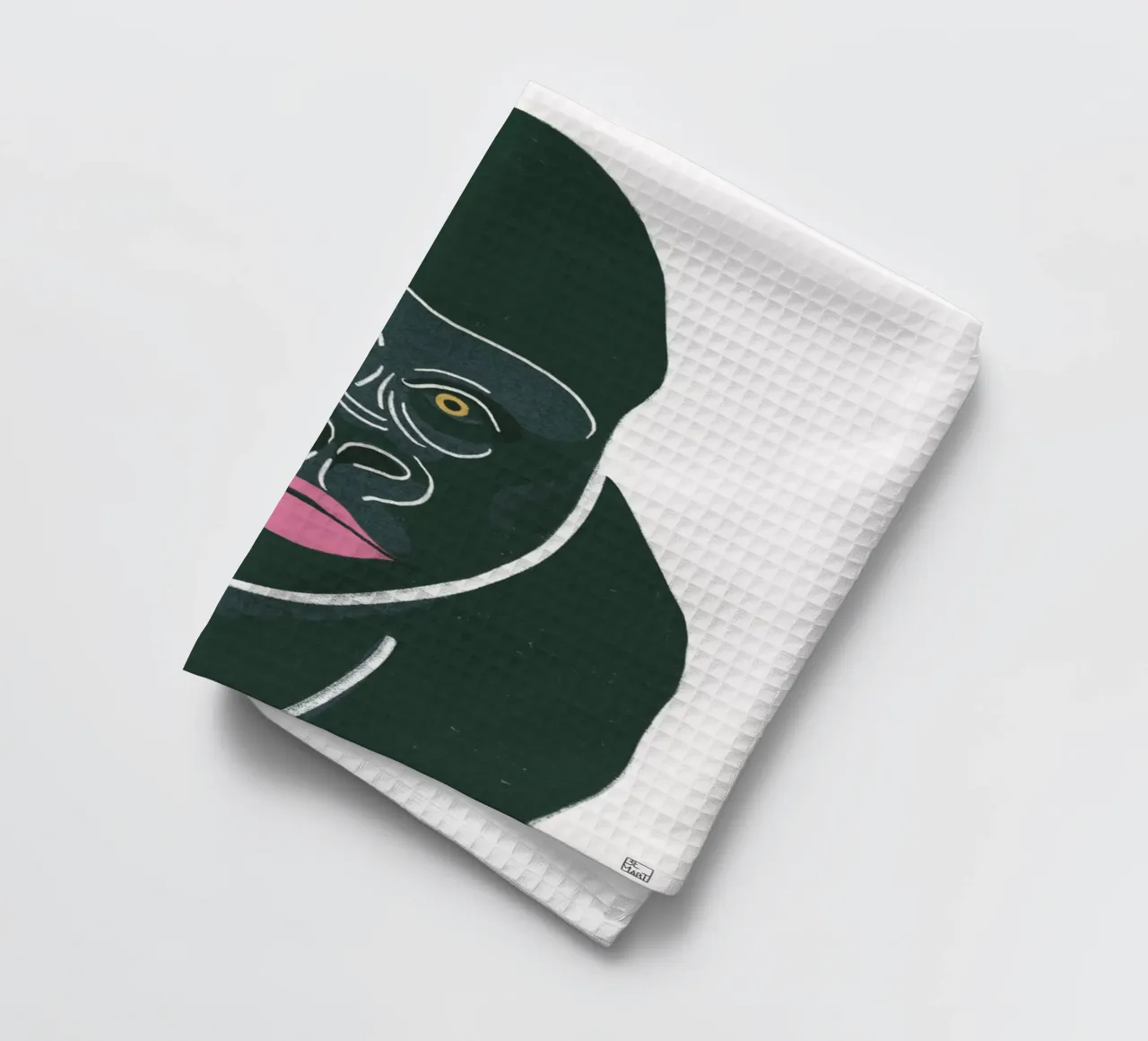Gorilla With Green Fur canovaccio da cucina da Be Mart