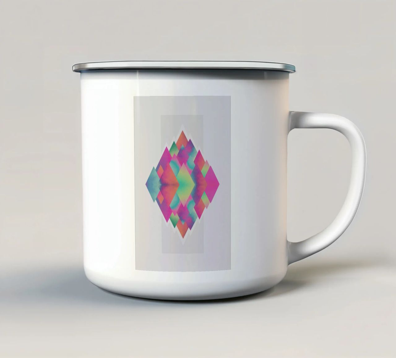 Time For Yourself tazza in smalto da Adam Priester