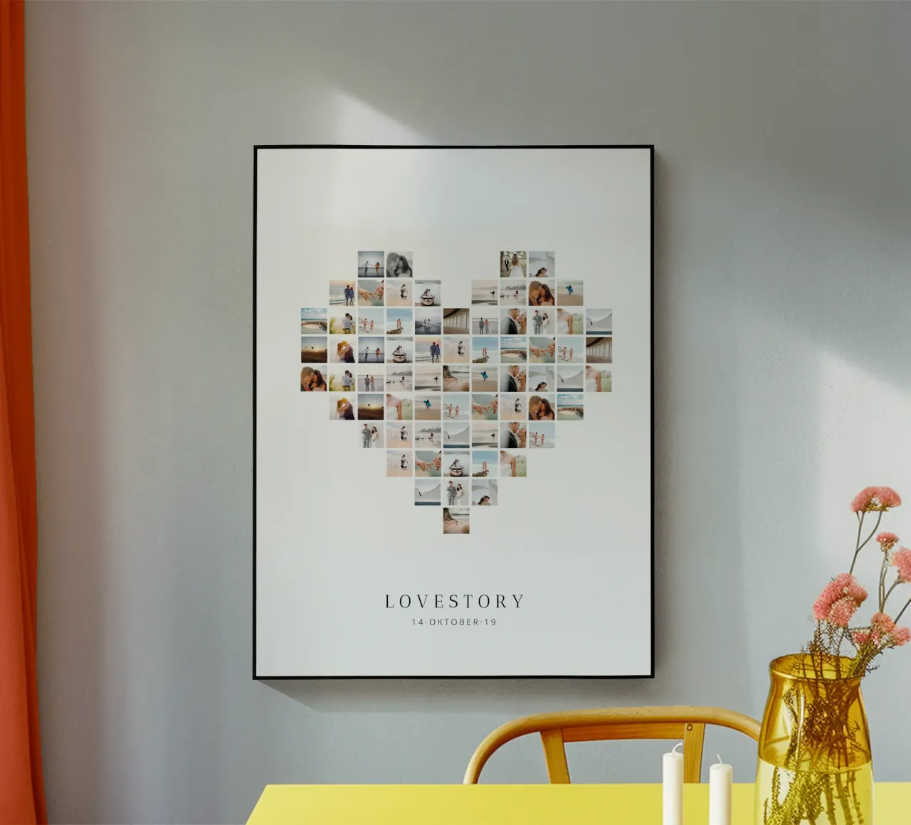 Lovestory plexiglass da we line studio - design