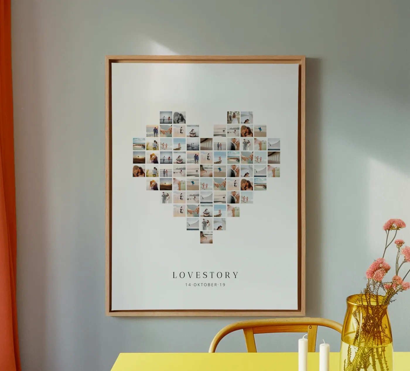 Lovestory tela da we line studio - design