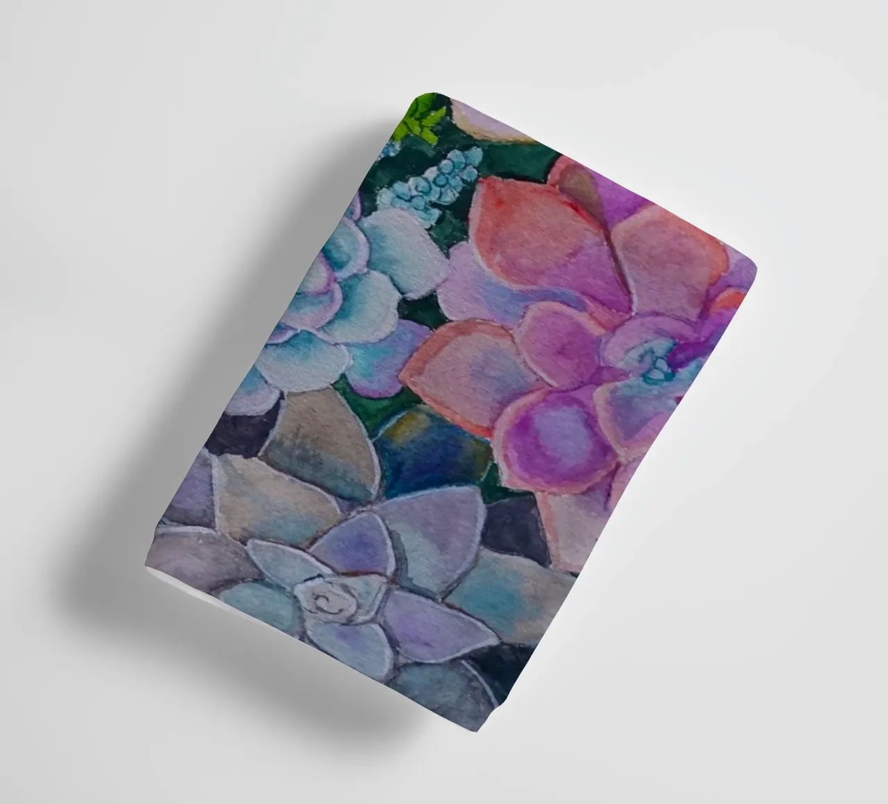 Cactustuin badhanddoek van Eva Nev Watercolor