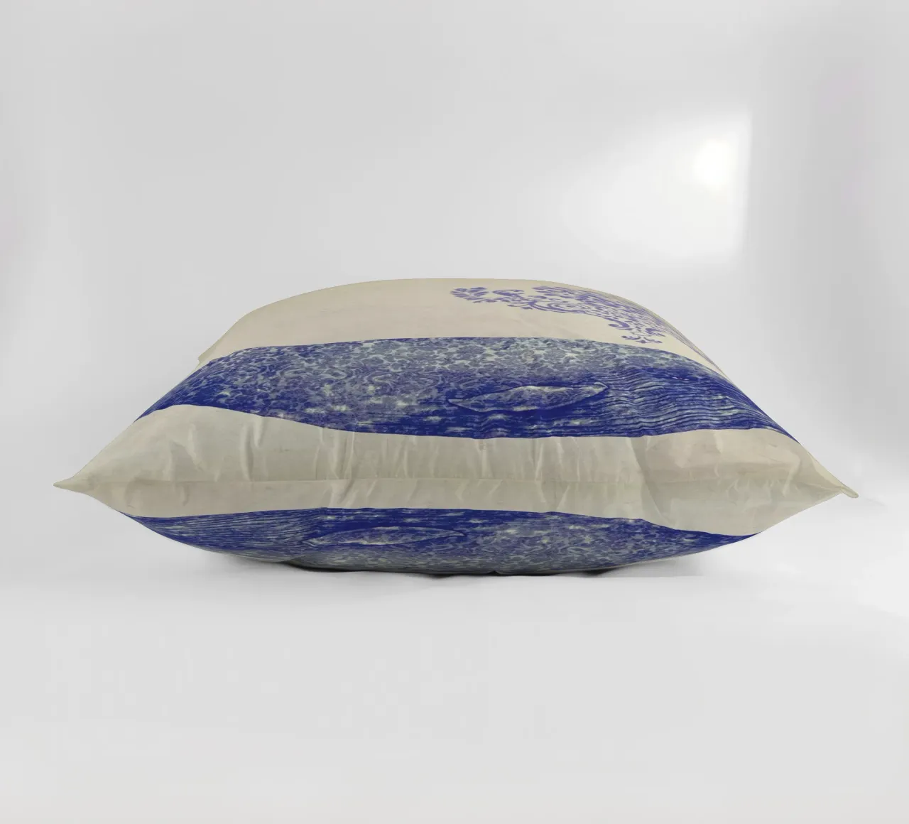 Damask Whale cuscino da Terry Fan