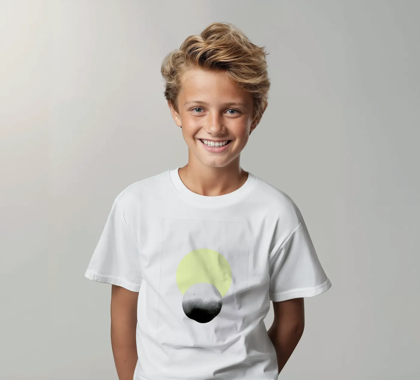 Sun & Moon t-shirt bambini da STUDIO LEEMO