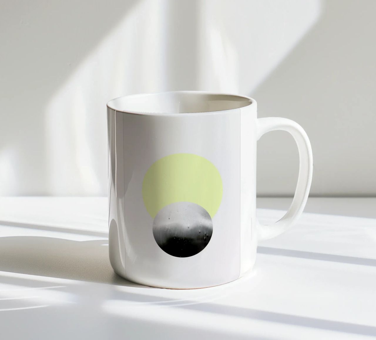Sun & Moon tazza in ceramica da STUDIO LEEMO