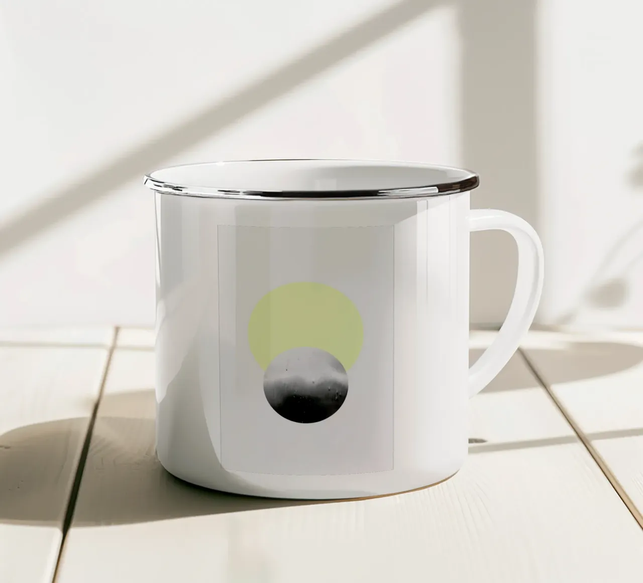 Sun & Moon taza de esmalte de STUDIO LEEMO