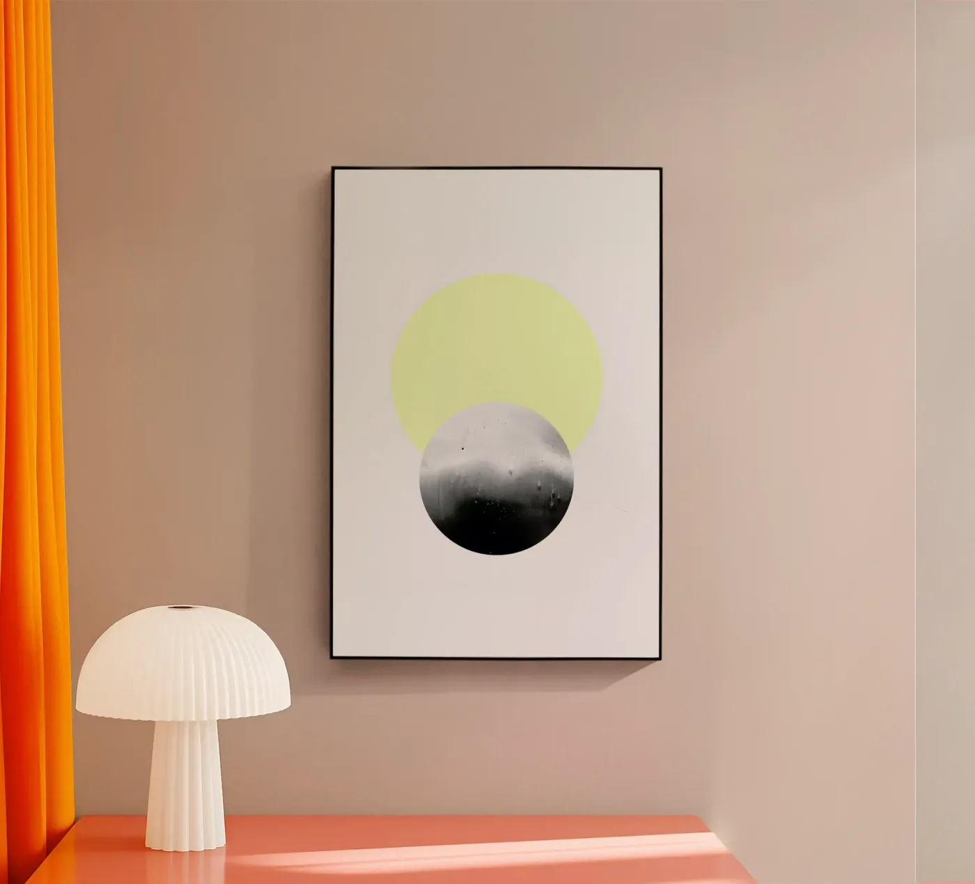 Sun & Moon Acryl-Glas von STUDIO LEEMO