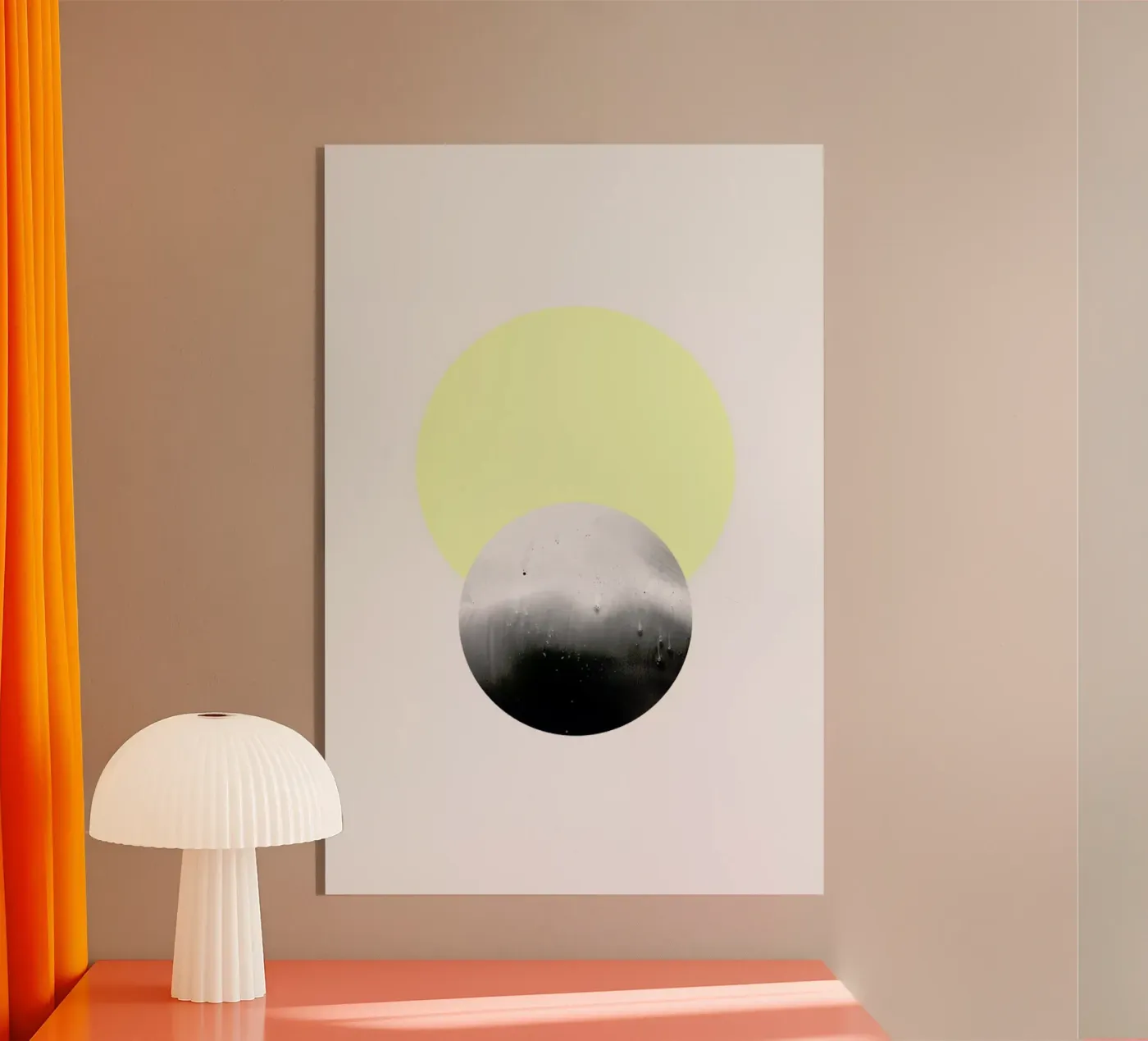 Sun & Moon Acryl-Glas von STUDIO LEEMO