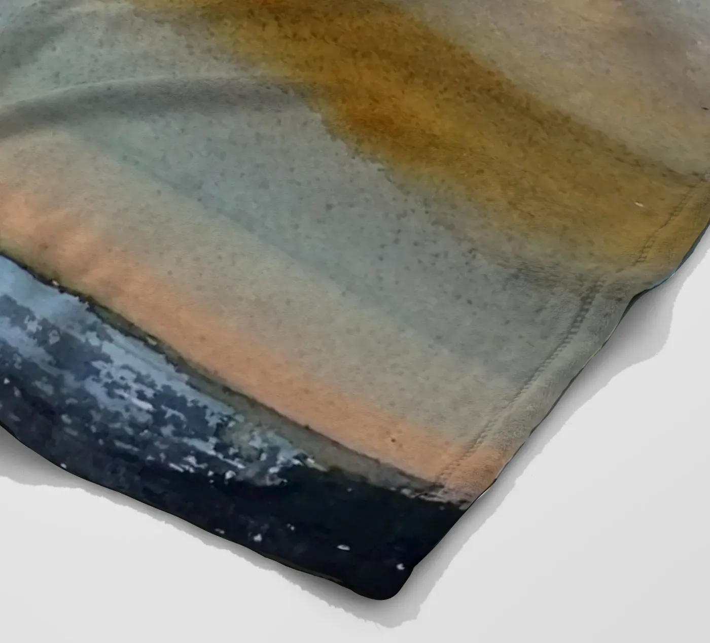 Celestial Smoke coperta in pile da Eva Nev Watercolor