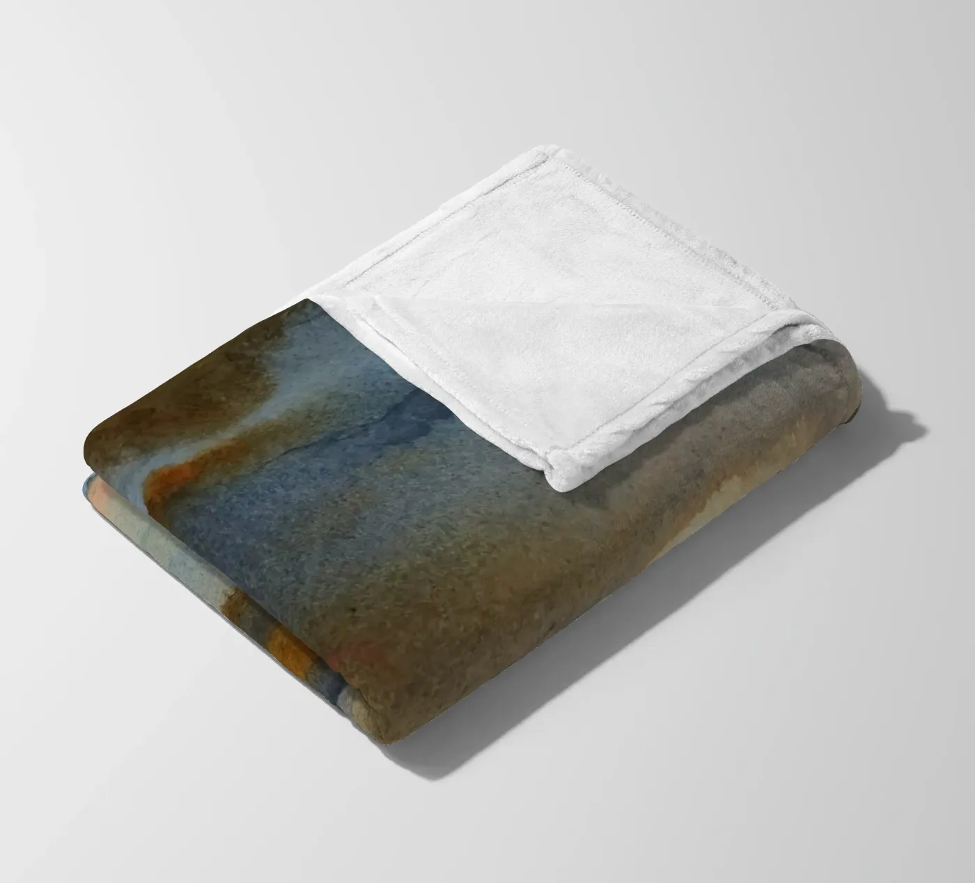 Celestial Smoke Fleecedecke von Eva Nev Watercolor