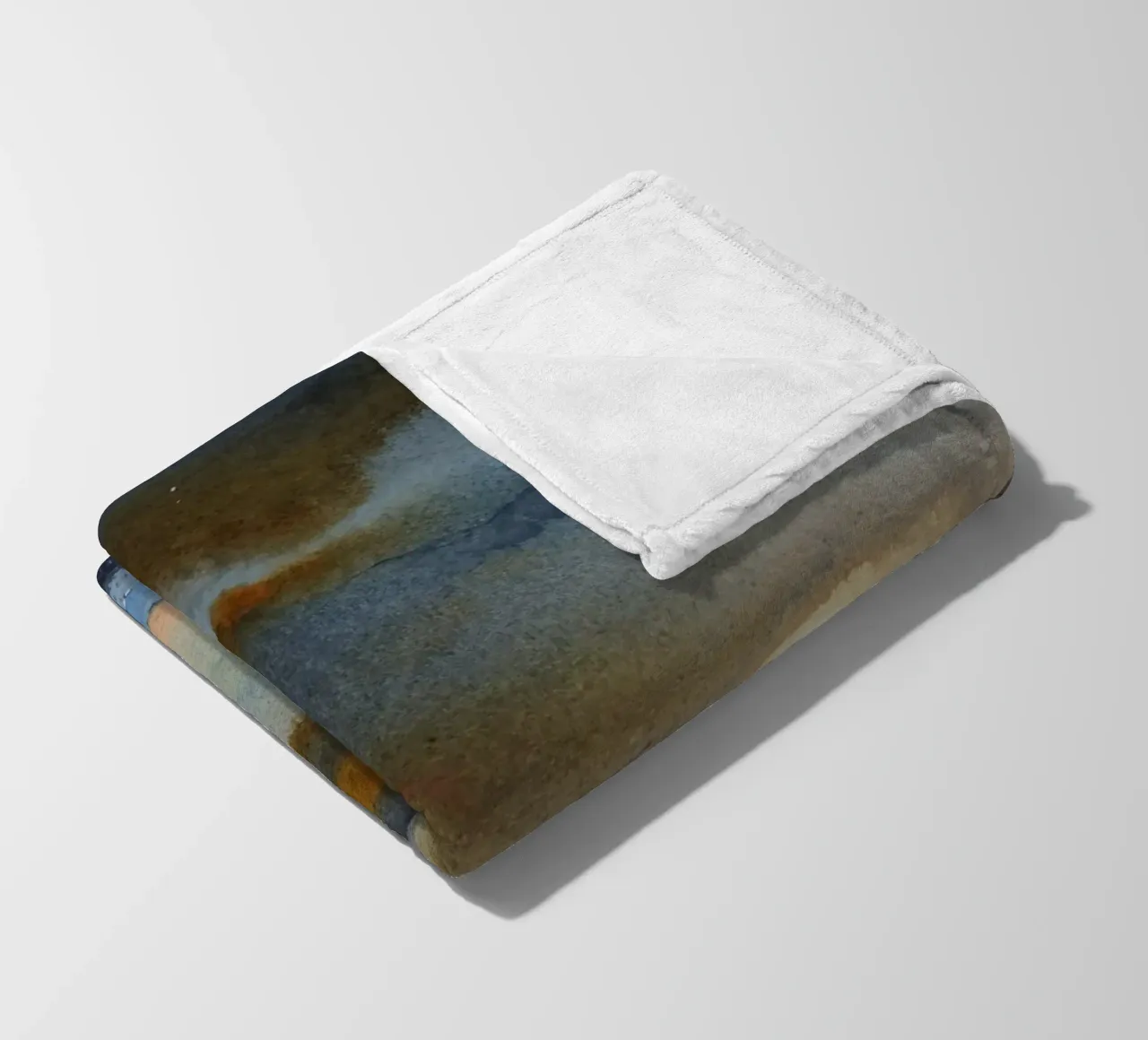 Celestial Smoke Fleecedecke von Eva Nev Watercolor