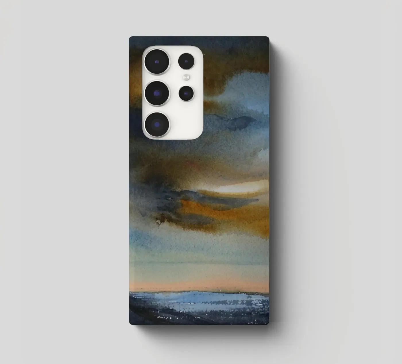 Fumo celeste cover samsung da Eva Nev Watercolor