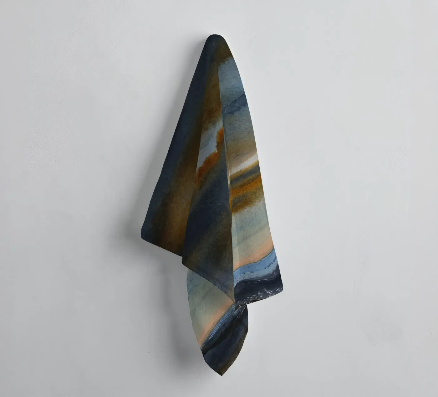 Celestial Smoke towel by Eva Nev Watercolor