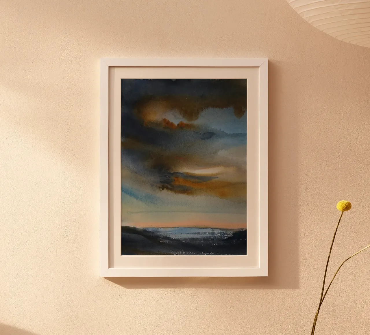 Hemelse Rook poster van Eva Nev Watercolor