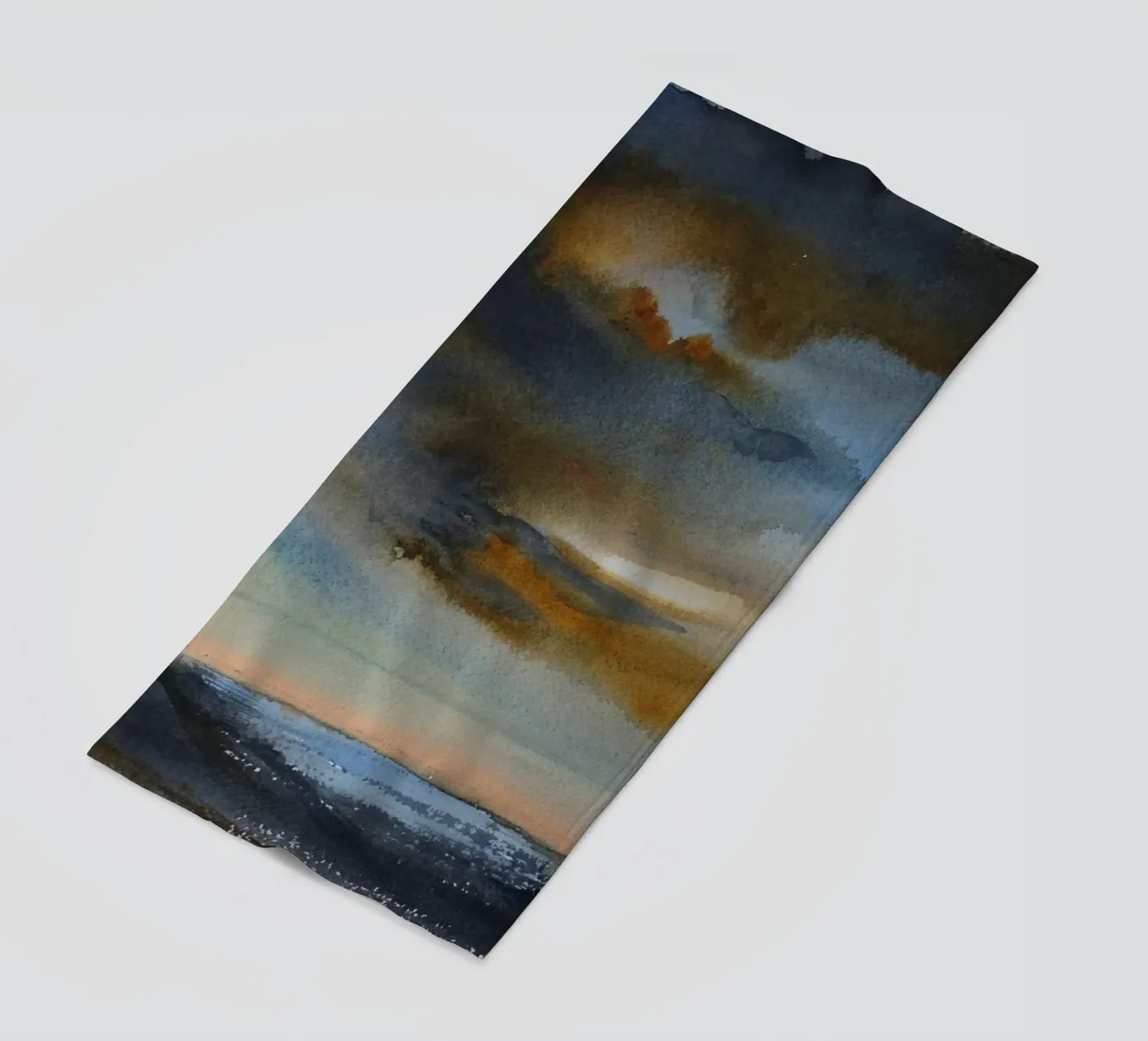 Fumo celeste telo mare da Eva Nev Watercolor