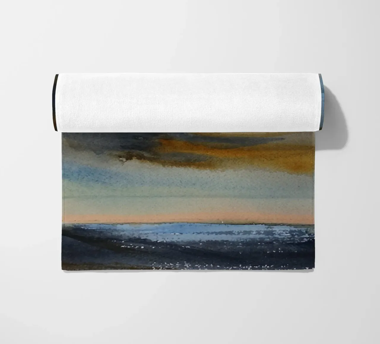 Fumo celeste telo mare da Eva Nev Watercolor