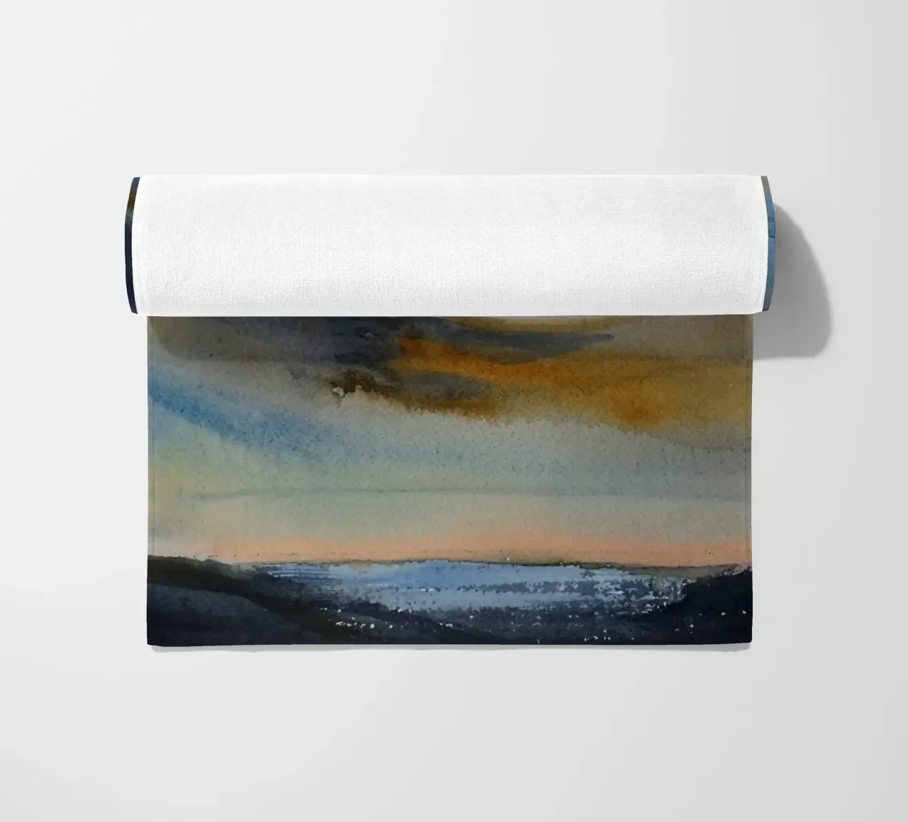 Fumo celeste telo mare da Eva Nev Watercolor