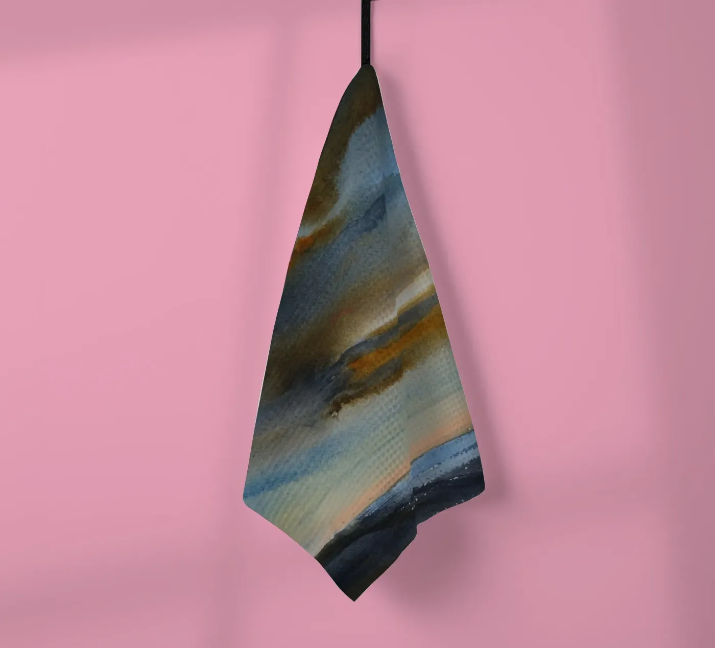 Fumée céleste torchon de Eva Nev Watercolor