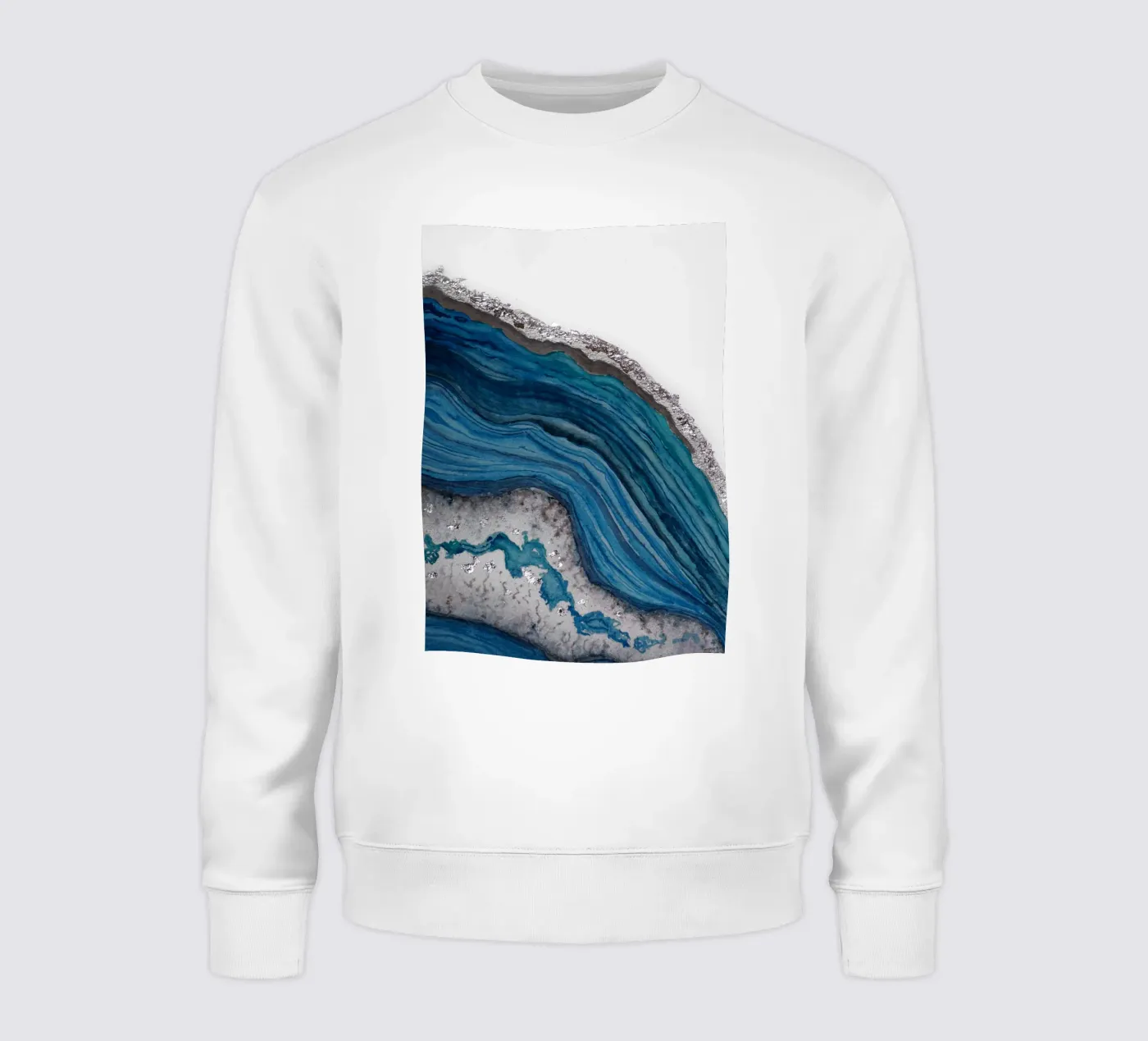 Agate sweatshirt by Eva Nev Watercolor