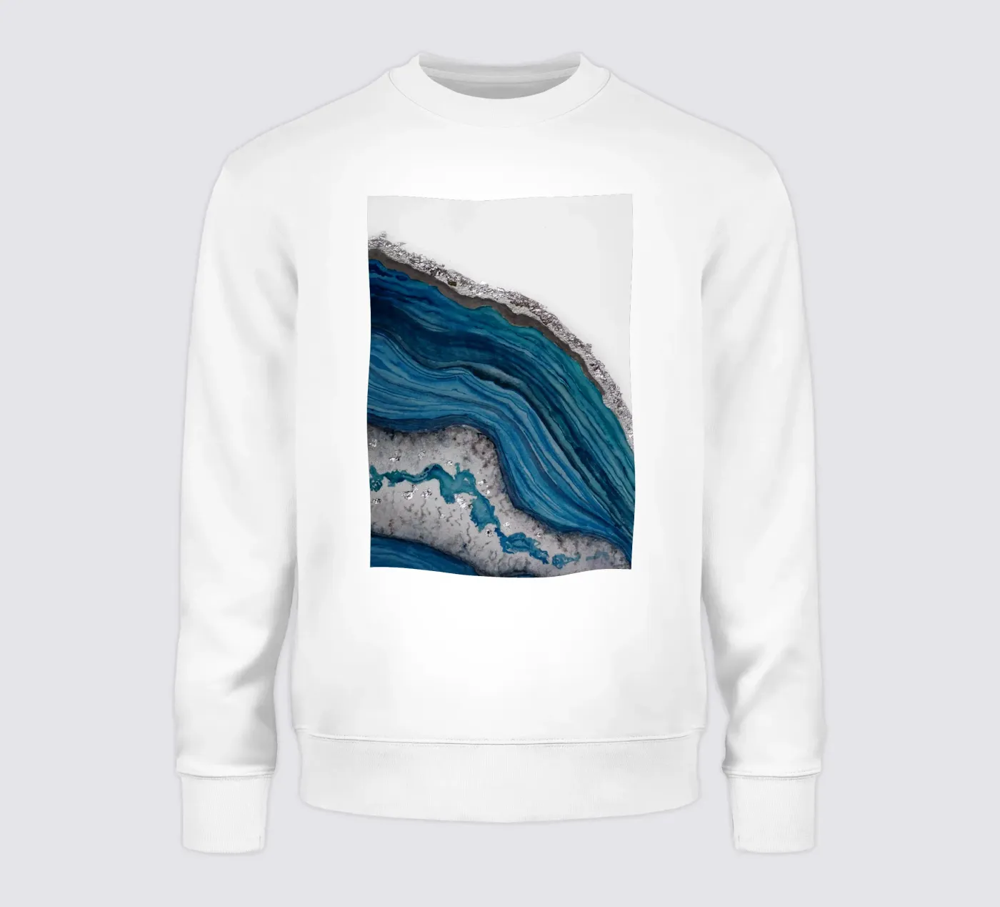 Agate sweatshirt by Eva Nev Watercolor