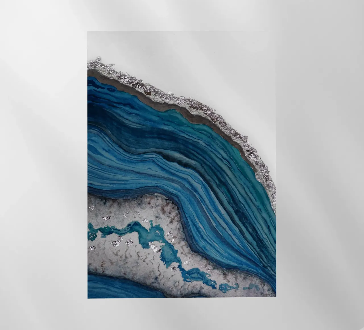 Agata pellicola backlit da Eva Nev Watercolor