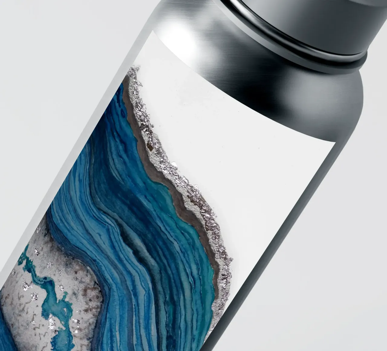 Agate sticker by Eva Nev Watercolor